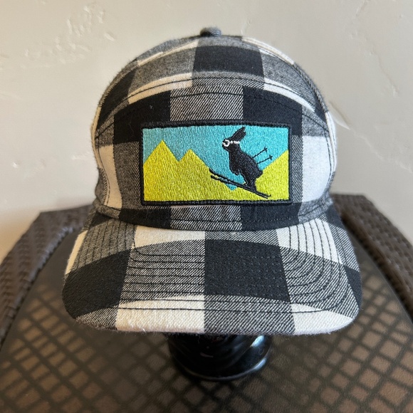 Pistil Check Trucker Style Adjustable Hat Cap Size OS - Picture 1 of 10